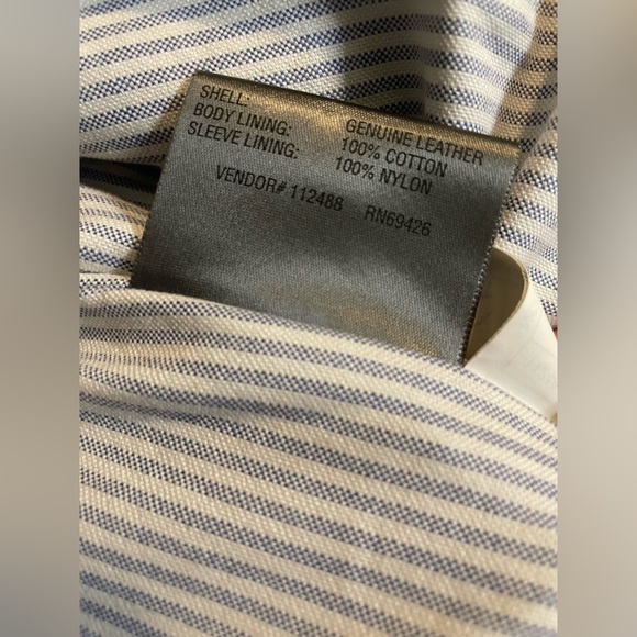 SOLD Vintage Wilsons Leather Jacket Blazer Boho Western - Picture 13 of 14